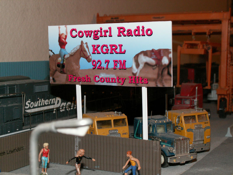 Cowgirl Radio Fresh Country Hits Billboard Sign