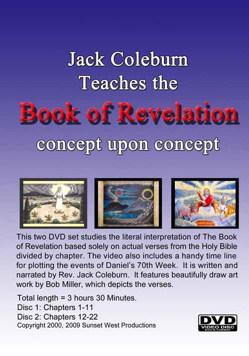 Revelation of Jesus Christ back cover