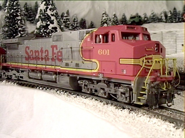 Santa Fe locomotive 601 